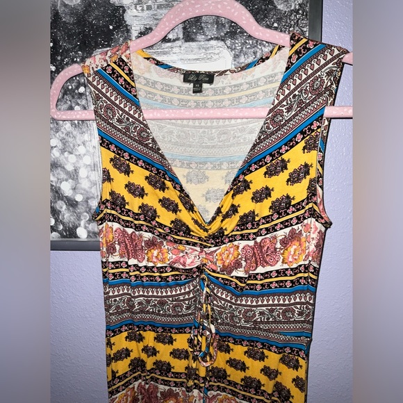 LILY ROSE PRELOVED CUTE LITTLE Stretchy PULL OVER DRESS - Picture 2 of 2